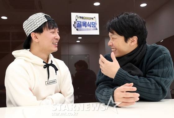 정우진(왼쪽), 이관원PD /사진=홍봉진 기자