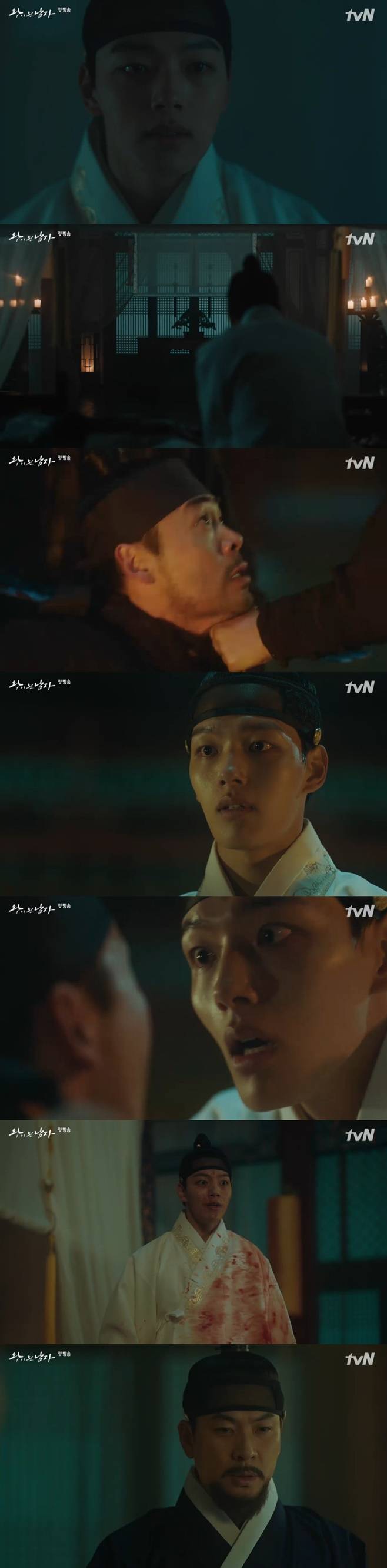 '왕이 된 남자' 여진구, 아우 환영+자객 침입에 광기 폭발
