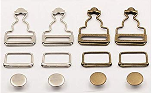 다양한 형태의 단추(아래)와 걸쇠(맨 위). 중간은 줄의 길이를 조절하는 루프(loop)다. /출처=@이베이