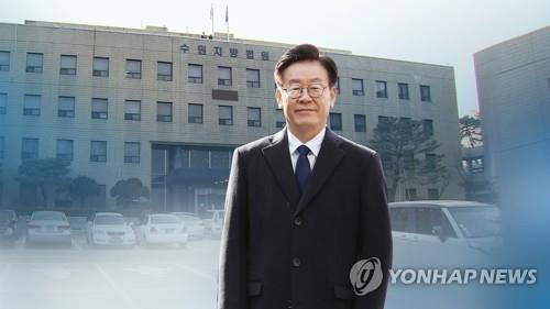 이재명 오는 10일 첫 재판…친형 강제입원 등 혐의 (CG) [연합뉴스TV 제공]