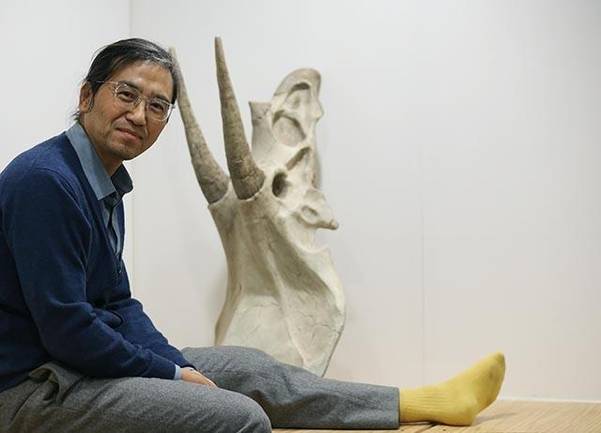 스스로를 점잖은 성격이라고 말하는 한상호 감독. 어린 시절 별명은 ‘영감'이었다./사진=이태경 기자