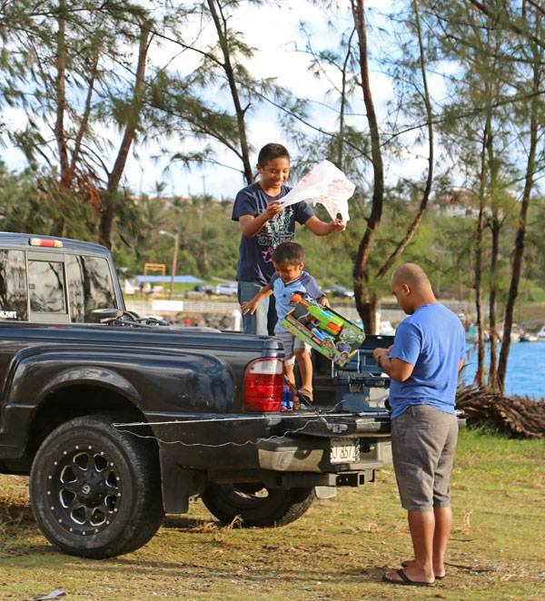 로타 사람들의 평범하고 단란한 오후