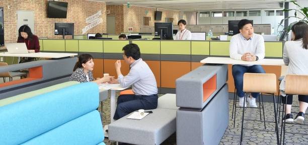 공유 오피스 사무실 모습 [사진=SK C&C]