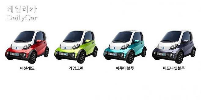 캠시스 CEVO-C의 색상