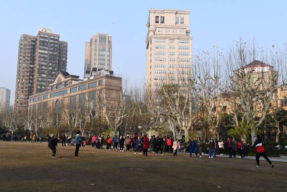 상하이 임정 요인들의 휴식처로 쓰인 프랑스 조계 내 푸싱공원. 1920년대 여운형이 이곳에서 산책하는 것을 좋아했다고 전해진다.상하이 안주영 기자 jya@seoul.co.kr