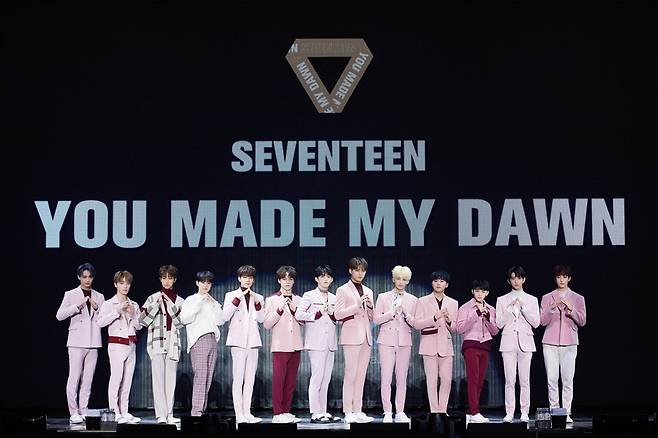 ▲ 그룹 세븐틴이 부드러움과 온기를 입었다. 제공|플레디스 엔터테인먼트