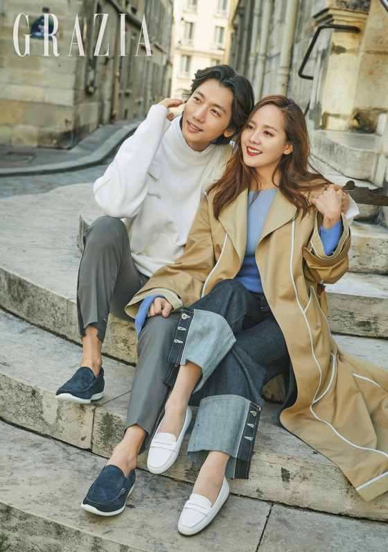 유진♥기태영, 로맨틱 커플 파리 화보..'예쁜 사랑'