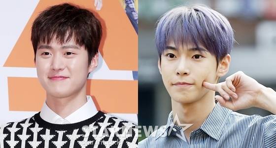 공명과 동생인 NCT도영 / 사진=스타뉴스