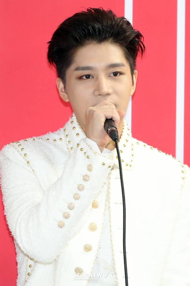 [★포토]태일, '떨리고 기뻐요'