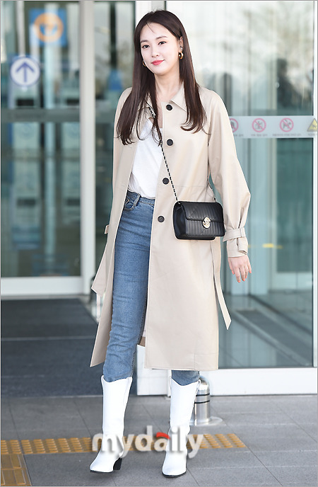 ▲  이주연 '다리가 짧아 보이는 부츠 길이'