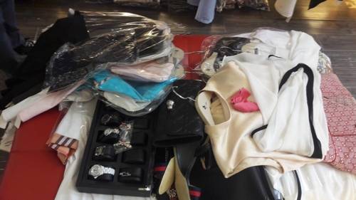 경기도 특사경에 적발된 짝퉁 제품들 [경기도청 제공]