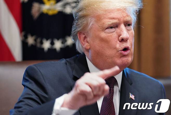 도널드 트럼프 미국 대통령. © AFP=뉴스1