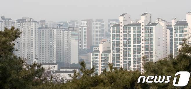 서울 아파트 전경.(뉴스1 자료사진)© News1 이승배 기자