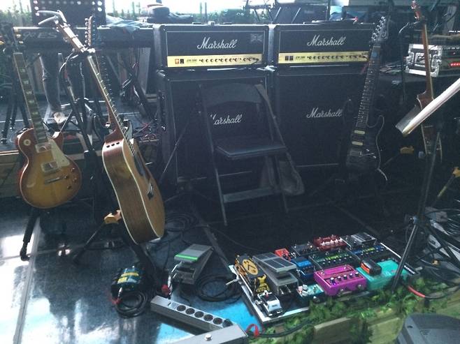 유승범의 사용장비 일부