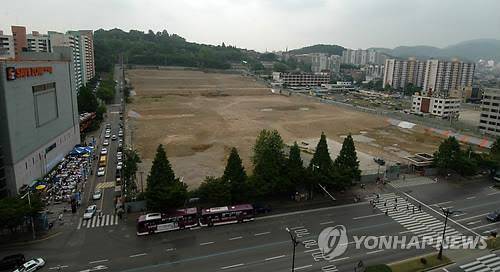 성남제1공단 부지 [연합뉴스 자료사진]