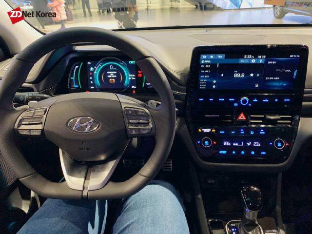 현대차 더 뉴 아이오닉 하이브리드 실내 (사진=지디넷코리아)