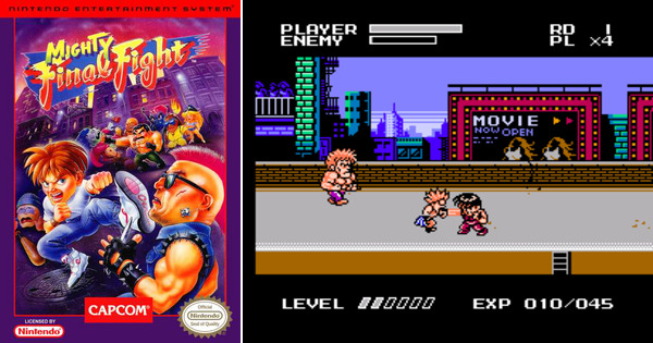 (높은 게임성으로 호평을 받았던 ‘마이티 파이널 파이트’)