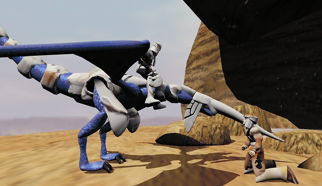 (세가새턴 초기에 이 동영상을 보고 감동을 받았었다. 당시는 오프닝 동영상 싸움이 치열했던 시기여서 더욱 그랬던듯)