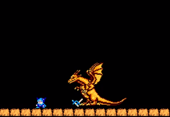 (타이틀 화면의 모습)