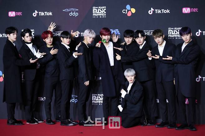 ‘프로듀스 101’ 시즌2를 통해 탄생한 프로젝트 그룹 워너원(사진=이데일리DB)