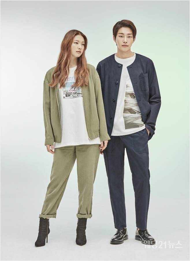 사진 : 앤듀, 2019 SS 화보 '배우 김재영과 톱 모델 김진경' 커플 모델 출연