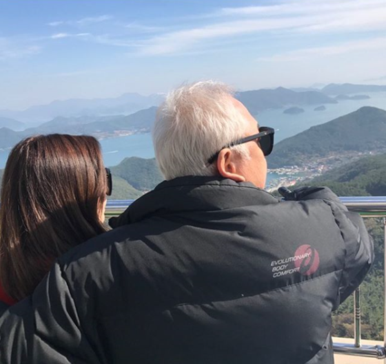 최명길과 김한길./사진=최명길 인스타그램