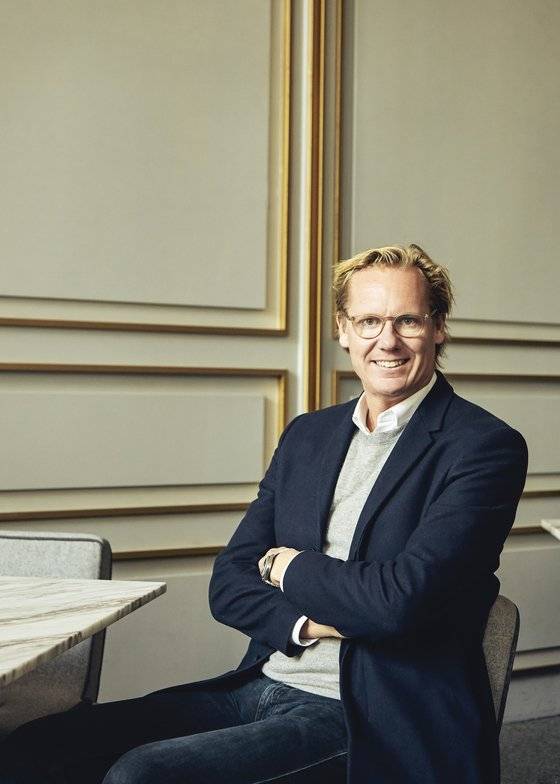 ‘로얄 디자인’의 CEO 매그너스 페터슨. e커머스 비즈니스 솔루션 개발과 기업 영업 전문가로 2017년부터 로얄 디자인을 이끌고 있다.