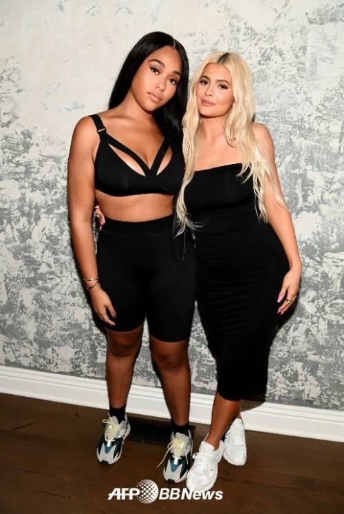 조딘 우즈와 카일리 제너 /AFPBBNews=뉴스1