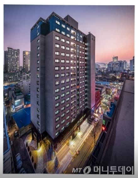 역세권 청년주택으로 바뀌는 종로구 숭인동 베니키아 프리미어 동대문 호텔 전경. /사진=베니키아호텔