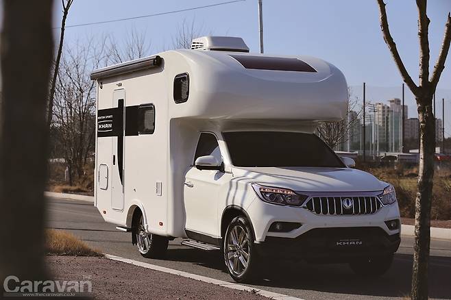 4륜 구동의 일체형