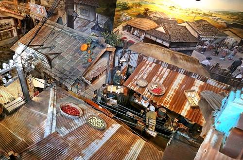 계단에서 바라본 마을 풍경 [사진/조보희 기자]