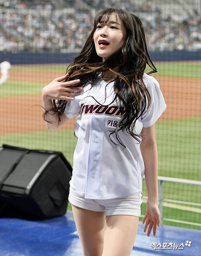 치어리더 변하율 '상큼하게'[엑's HD포토]
