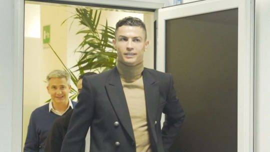 축구 선수 크리스티아누 호날두./사진=SBS 제공