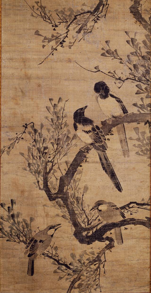 조속 ‘메마른 가지 위의 까치’ /사진제공=국립중앙박물관