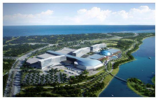 인스파이어 복합리조트 조감도. 인천시 제공