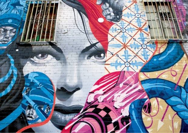 아트 디스트릭트는 그래피티 야외 전시관이라 불러도 무방할 만큼 다양한 작품을 볼 수 있다.