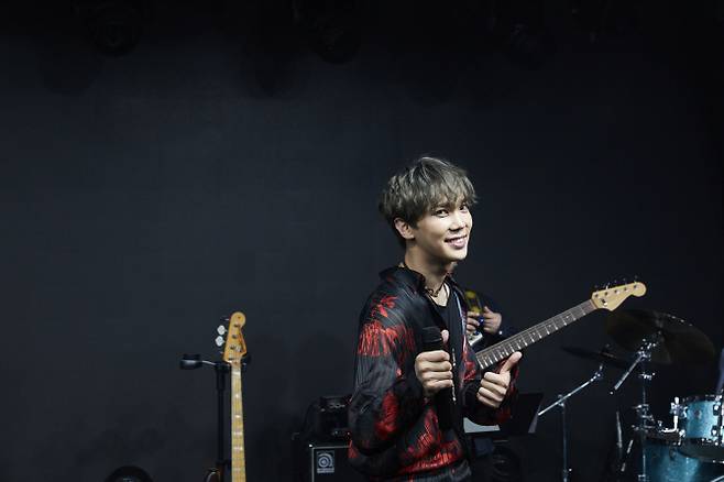 공연이 즐거운 박정민 (사진제공=트리플에스엔터테인먼트)