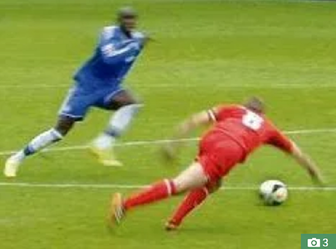 ▲ 미끄러진 제라드 ⓒ더 선