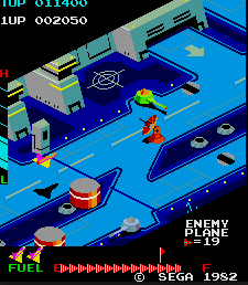 (쿼터뷰가 인상적인 세가의 슈팅 게임)(출처=게임동아)