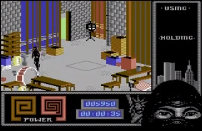 (게임 내내 당신을 지켜보는 닌자;;)