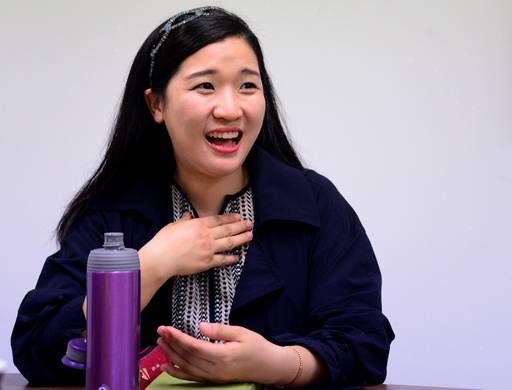 시민단체 '쓰레기덕후' 올삐 박은미씨.