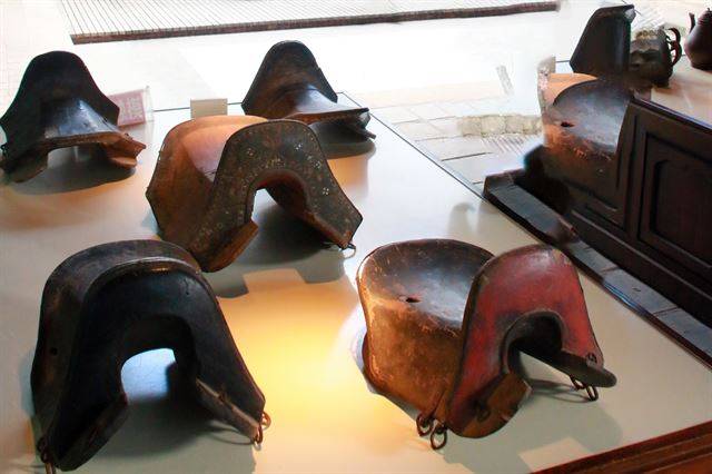 마방문화박물관의 말 안장