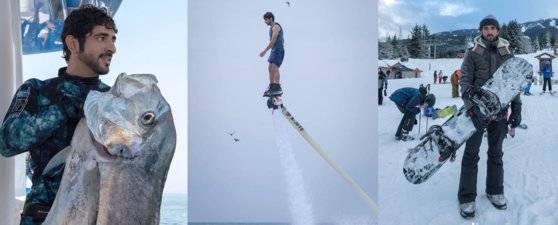 함단이 최근 인스타그램에 올린 다양한 일상 모습들. [함단 인스타그램 캡처]