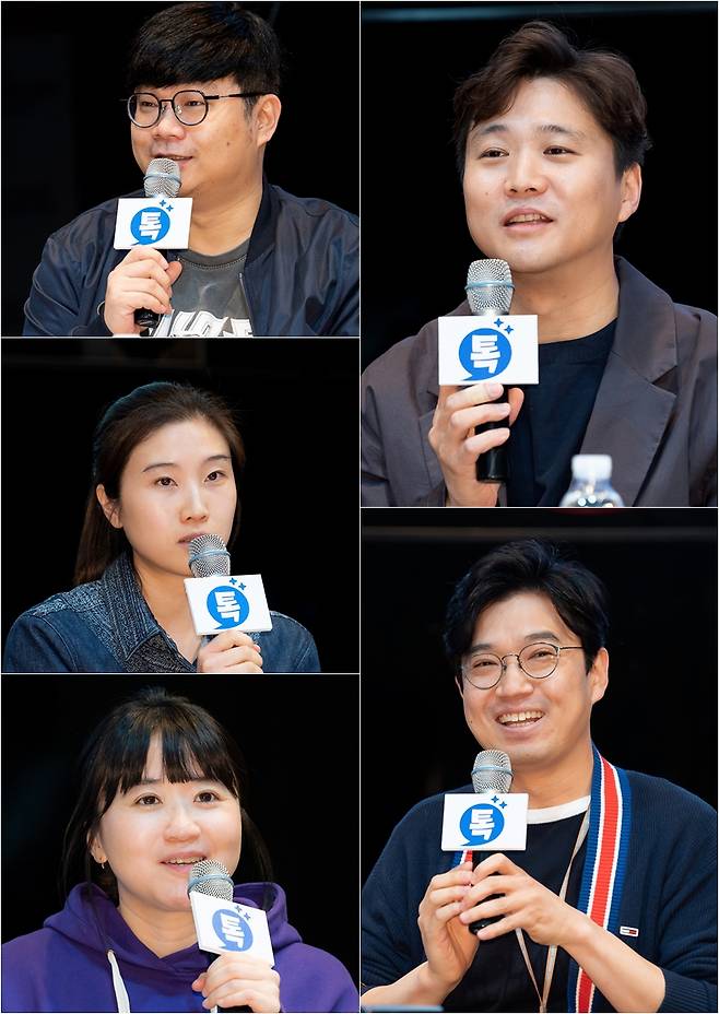 왼쪽 위부터 시계 방향/정종연 PD, 손창우 PD, 문태주 PD, 김민경 PD, 박희연 PD/tvN 제공