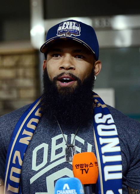 NC 다이노스에서 맹활약한 후 미국 메이저리그에 진출한 에릭 테임즈. [동아DB]