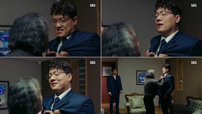 SBS '열혈사제' 속 강석태 검사로 열연한 배우 김형묵 (사진=방송화면 캡처)
