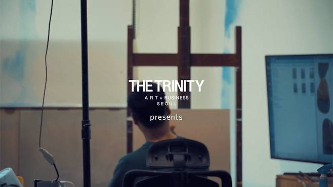 윤위동 작가 전시 소개 영상 (화면제공: 더 트리니티 갤러리)