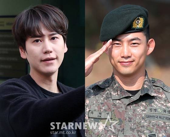 그룹 슈퍼주니어 규현, 2PM 옥택연 /사진=스타뉴스