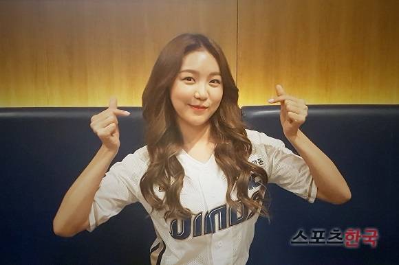 NC다이노스 이주희 치어리더. 윤승재 기자