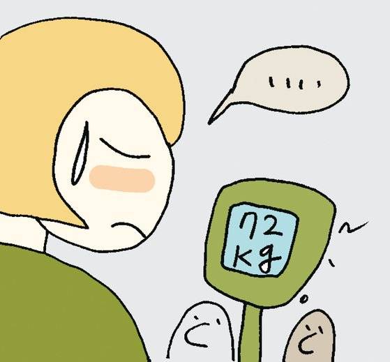 내가 다이어트에 눈을 뜨기 시작한 것은 15년 전으로 거슬러 올라간다. 건강을 위해 25년 피워오던 담배를 끊자 3개월도 안 돼 무려 6kg이나 몸이 불었다. [일러스트 강일구]